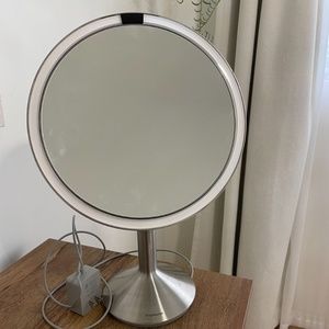 Simplehuman Sensor Mirror Trio Max (10 inches) brushed finish